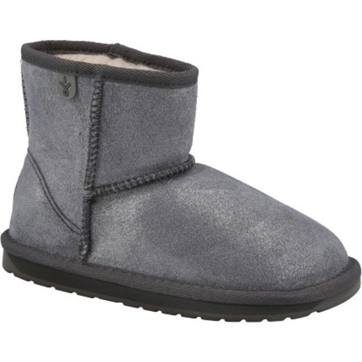 Buty zimowe dziecięce Emu Australia bez zapięcia bez wzorów emu 