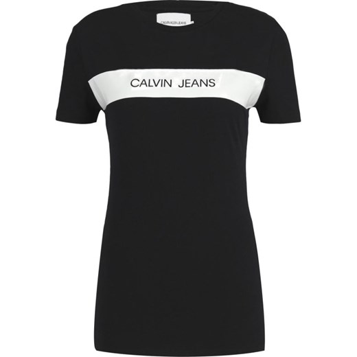 Calvin Klein Jeans T-shirt Vinyl Logo | Regular Fit  Calvin Klein S okazyjna cena Gomez Fashion Store 