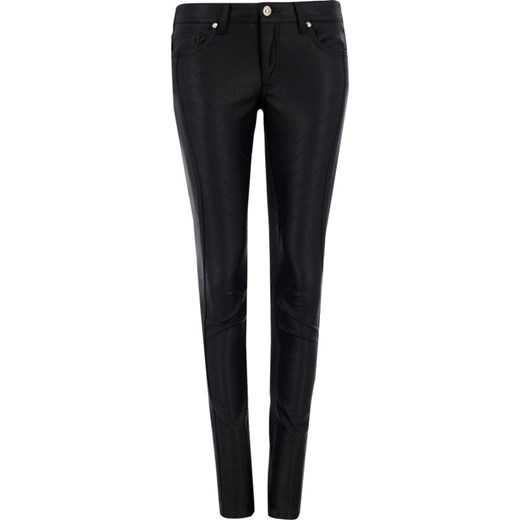 Spodnie damskie czarne Versace Jeans 