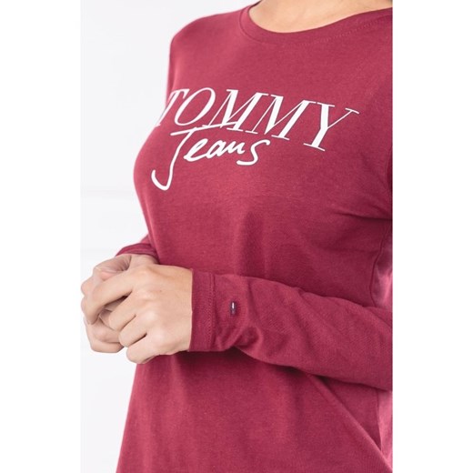 Tommy Jeans Bluzka TJW SCRIPT LOGO | Regular Fit  Tommy Jeans XS Gomez Fashion Store wyprzedaż 