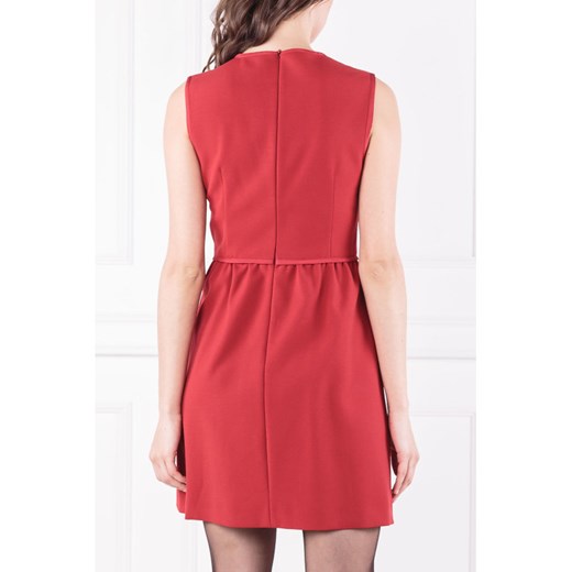 Sukienka Red Valentino mini bez wzorów trapezowa bez rękawów z okrągłym dekoltem na urodziny 