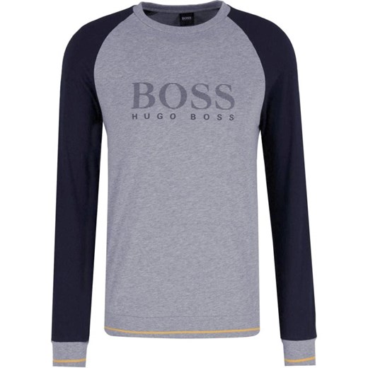 Szara bluza męska Boss w stylu młodzieżowym 