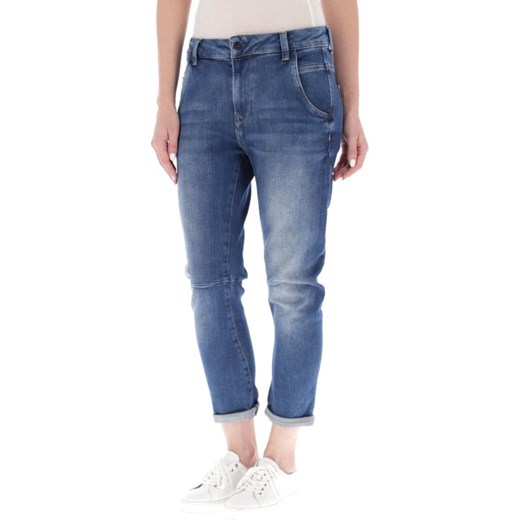 Jeansy damskie Pepe Jeans bez wzorów w miejskim stylu 