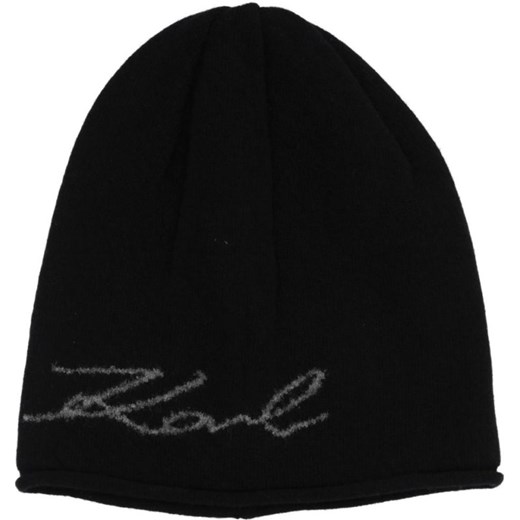 Karl Lagerfeld Wełniana czapka | z dodatkiem kaszmiru