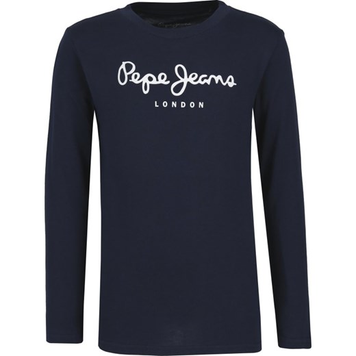 T-shirt męski Pepe Jeans z długimi rękawami z długim rękawem