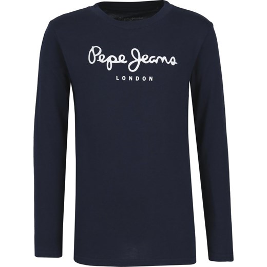 T-shirt męski Pepe Jeans z długimi rękawami z długim rękawem 