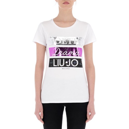 Liu Jo T-shirt | Regular Fit  Liu jo XS wyprzedaż Gomez Fashion Store 