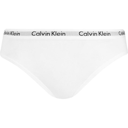 Majtki dziecięce Calvin Klein Underwear dla dziewczynki białe bez wzorów 
