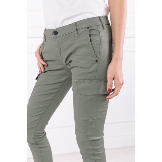 Spodnie damskie zielone Pepe Jeans 