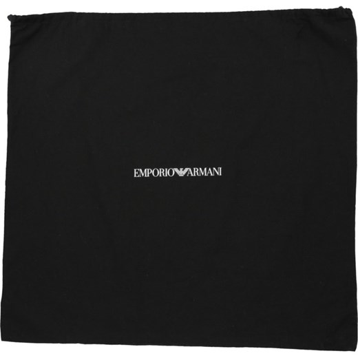 Shopper bag Emporio Armani na ramię w stylu młodzieżowym z nadrukiem 