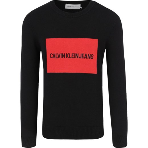 Sweter męski Calvin Klein w stylu młodzieżowym 