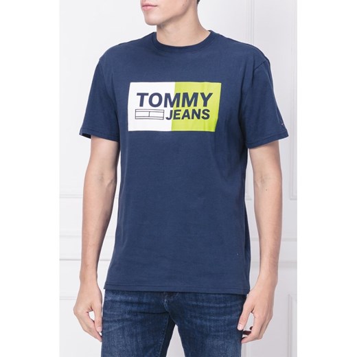 Tommy Jeans T-shirt TJM ESSENTIAL SPLIT BOX | Regular Fit  Tommy Jeans S Gomez Fashion Store promocyjna cena 