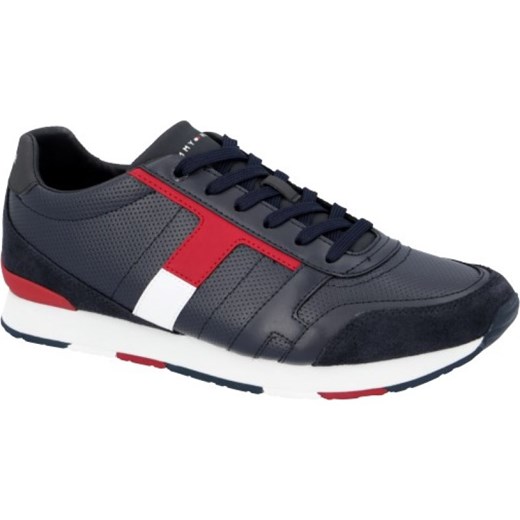 Tommy Hilfiger Skórzane sneakersy corporate