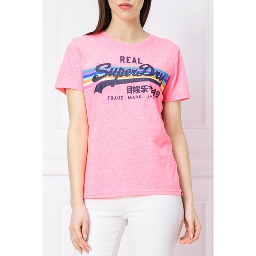 Superdry T-shirt LOGO RETRO RAINBOW | Regular Fit Superdry  M Gomez Fashion Store