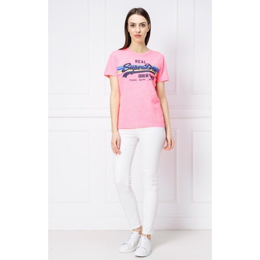 Superdry T-shirt LOGO RETRO RAINBOW | Regular Fit Superdry  L Gomez Fashion Store