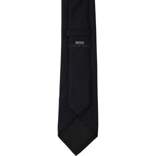 Czarny krawat Boss 