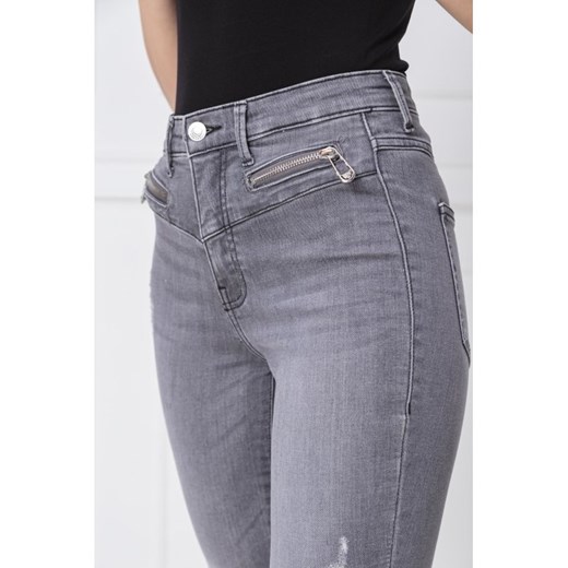 Jeansy damskie Guess Jeans szare 