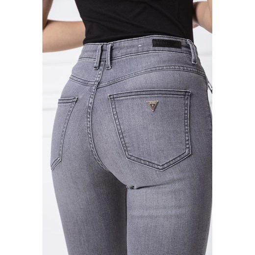 Guess Jeans jeansy damskie bez wzorów wiosenne 