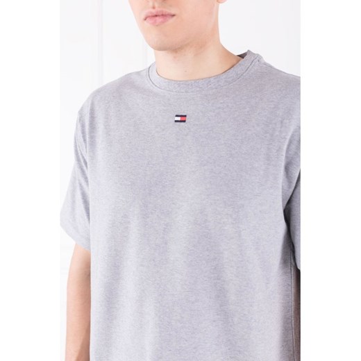 T-shirt męski Tommy Hilfiger z krótkim rękawem bez wzorów 