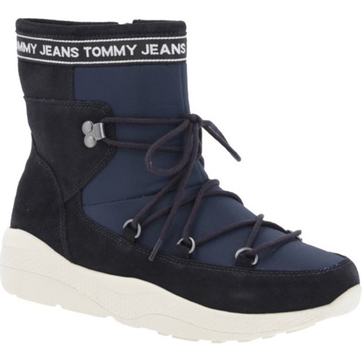 Śniegowce damskie Tommy Jeans sznurowane casualowe 