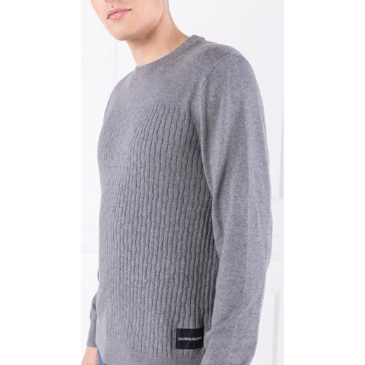 Sweter męski szary Calvin Klein 