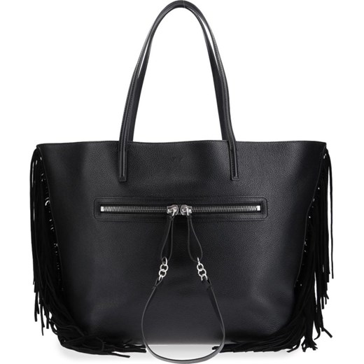 Shopper bag Dsquared2 czarna elegancka duża 
