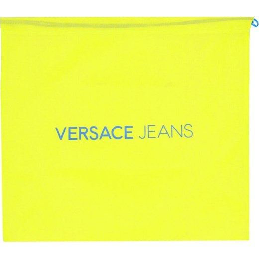 Biała shopper bag Versace Jeans na ramię bez dodatków 