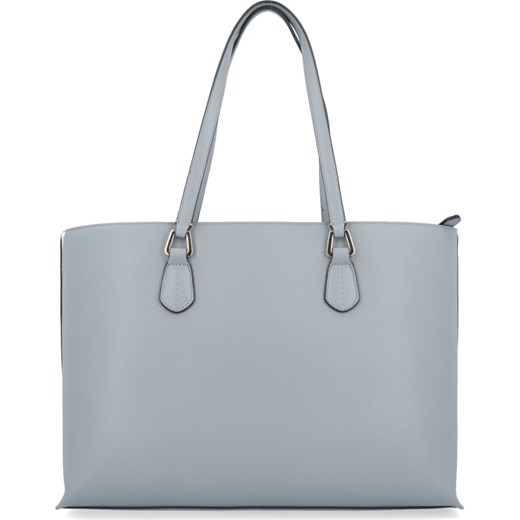 Shopper bag Emporio Armani niebieska na ramię elegancka 