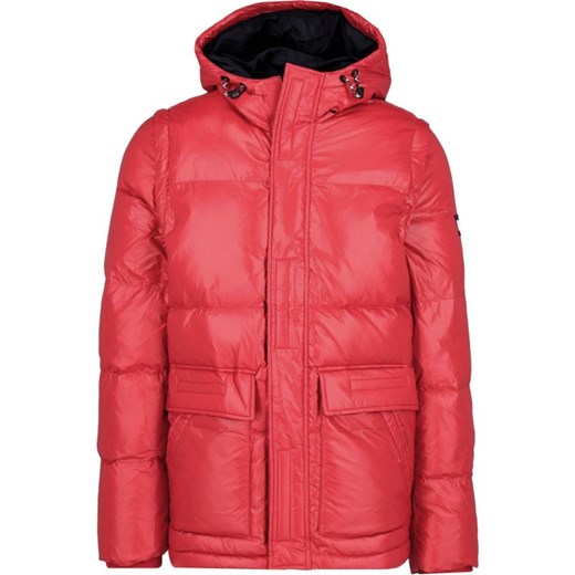 Tommy Hilfiger Kurtka SHINY HOODED DOWN BO | Regular Fit