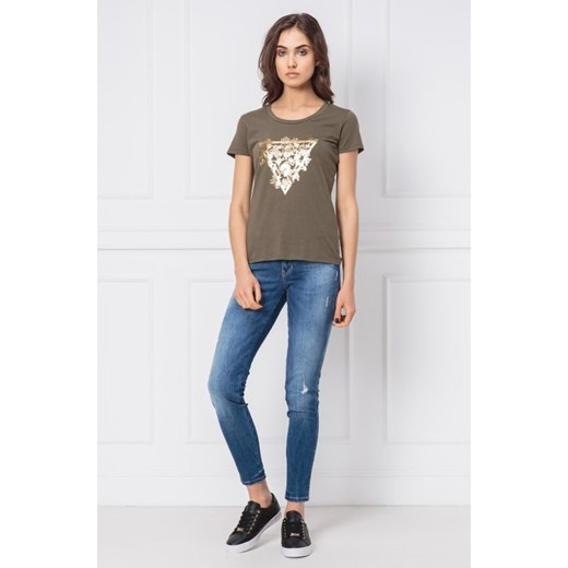 Guess Jeans T-shirt FLOWERS | Relaxed fit  Guess Jeans L Gomez Fashion Store