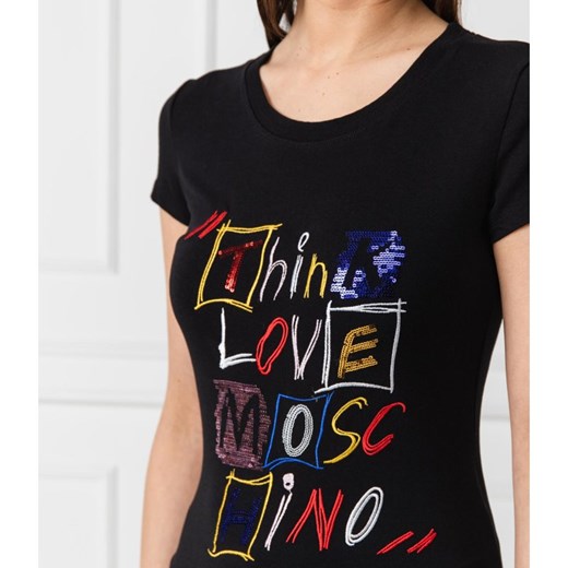 Love Moschino T-shirt | Regular Fit  Love Moschino 34 Gomez Fashion Store
