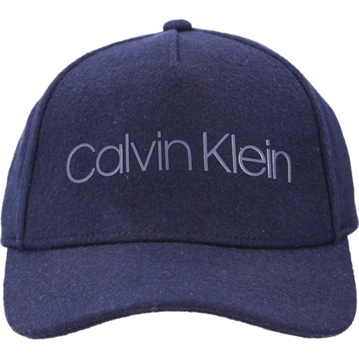 Calvin Klein Wełniana bejsbolówka MELTON