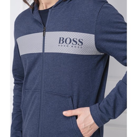 Boss bluza męska z napisami jesienna 
