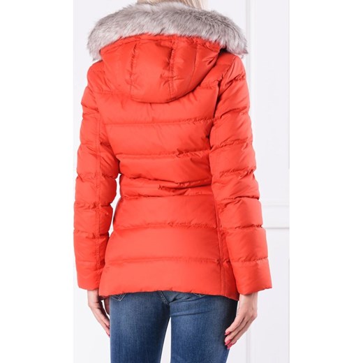 Kurtka damska Tommy Hilfiger casualowa z kapturem jesienna