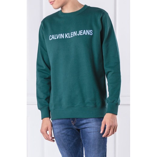 Bluza męska Calvin Klein młodzieżowa z napisami 