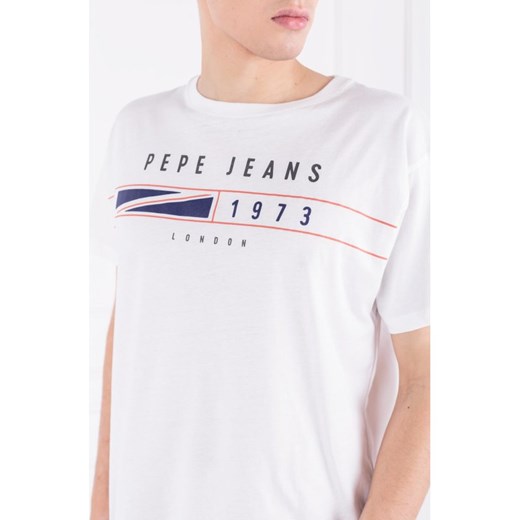 Pepe Jeans t-shirt męski z krótkim rękawem młodzieżowy 
