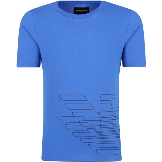 Emporio Armani t-shirt chłopięce w nadruki z krótkimi rękawami 