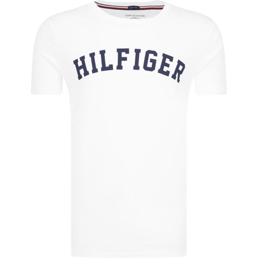 T-shirt męski biały Tommy Hilfiger z krótkim rękawem 