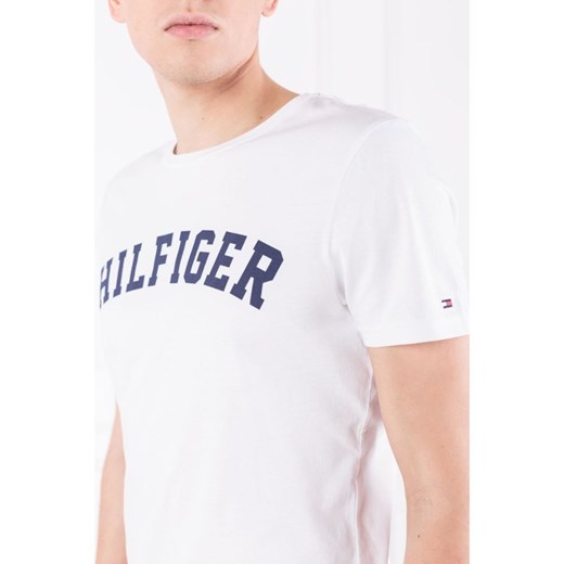 T-shirt męski Tommy Hilfiger biały z krótkim rękawem 