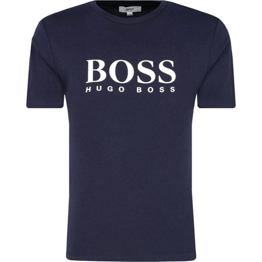 T-shirt chłopięce Boss z napisami 
