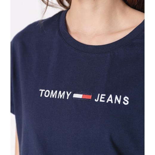 Tommy Jeans bluzka damska z krótkim rękawem 