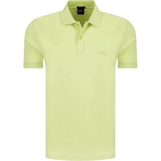 T-shirt męski Boss Athleisure zielony casual z krótkim rękawem wiosenny 