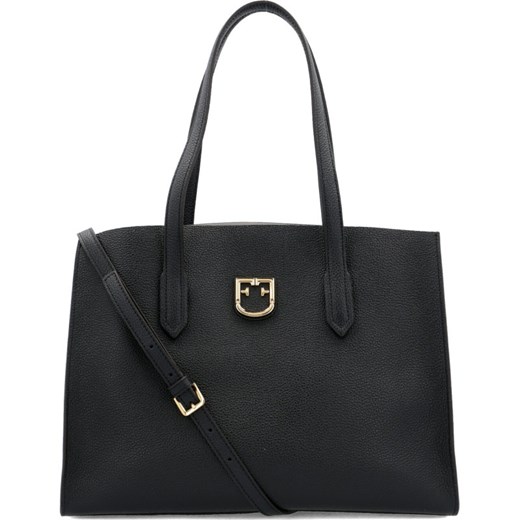 Shopper bag Furla na ramię matowa duża elegancka 