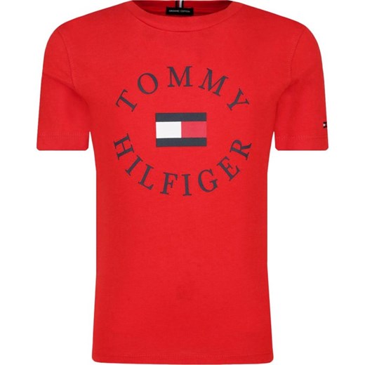 Tommy Hilfiger t-shirt chłopięce z krótkim rękawem z napisami 