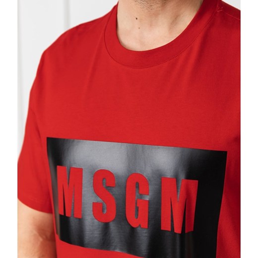 T-shirt męski Msgm w stylu młodzieżowym 