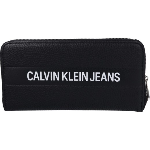 Czarny portfel damski Calvin Klein 