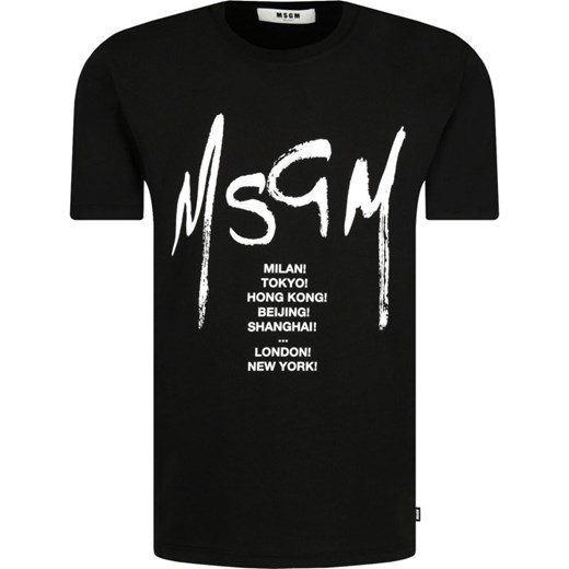 T-shirt męski Msgm 