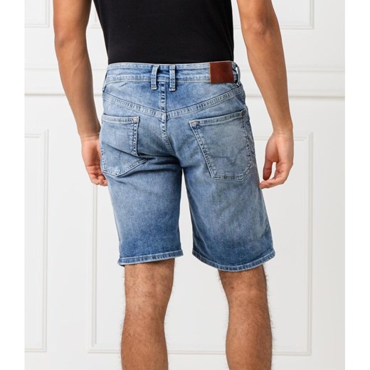 Spodenki męskie Pepe Jeans casual bez wzorów 
