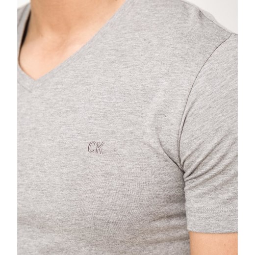 T-shirt męski Calvin Klein szary 