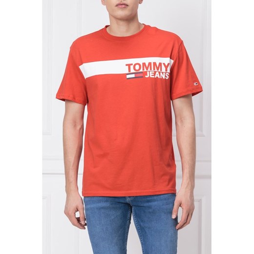 Tommy Jeans t-shirt męski w stylu młodzieżowym 